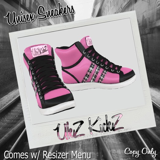 KickZ (Pink & Plaid )