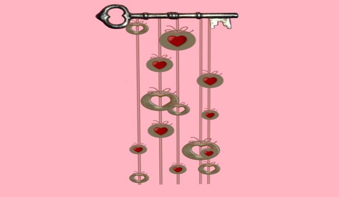 Key to My Heart Hanging