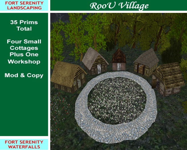 RooU Medieval Village Box LP