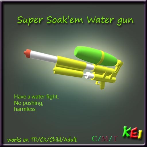 Kei ~ SuperSoak'em Water gun