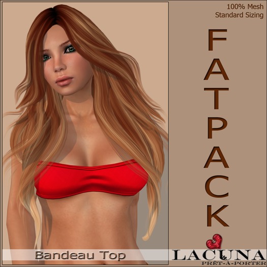 *LACUNA* FATPACK - Bandeau Tops