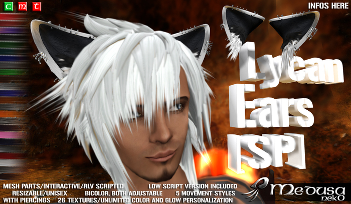 MN ~ Lycan Right Ear SP [DEMO] - Wear Me