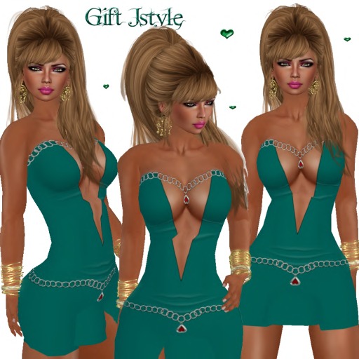 DRESS+JEWELS+SKIN LIDIA+SHAPE