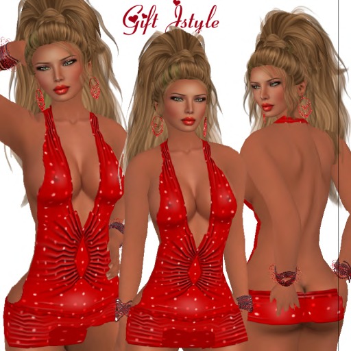  RED DRESS JSTYLE+JEWELS