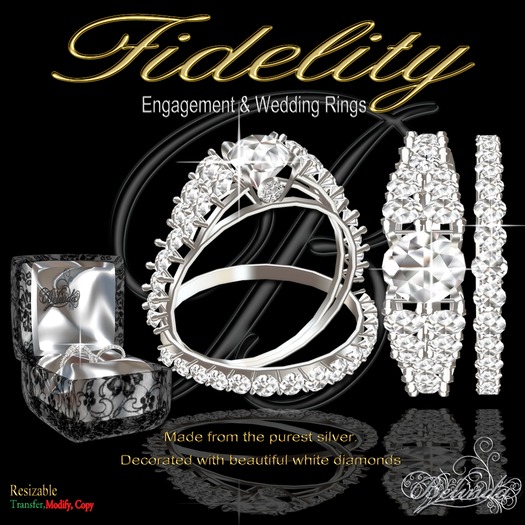 Gothic Romance - Engagement Ring - Onyx  - GB