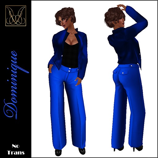 JCD Dominique Blue Outfit