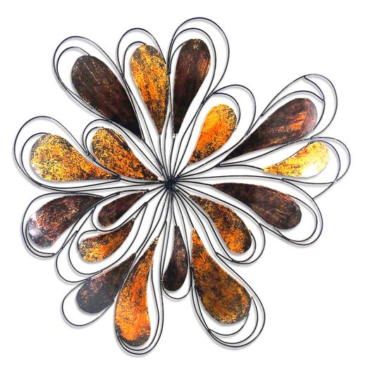 Autumn Splash - metal wall art