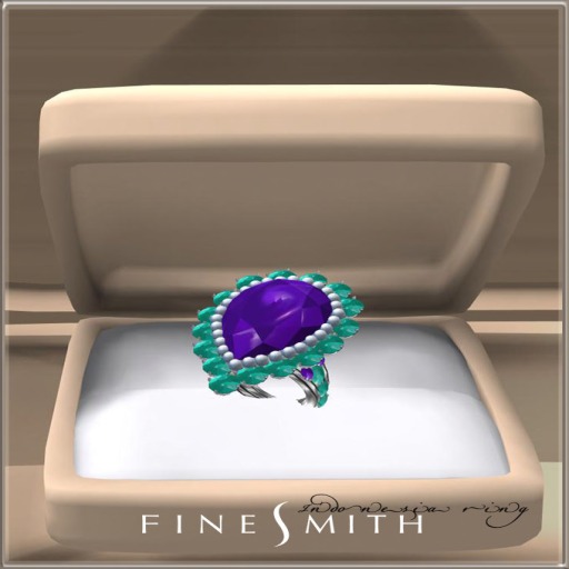FINESMITH - indonesia Ring- Amethyst