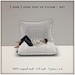 Huge cozy up pillow add dot white
