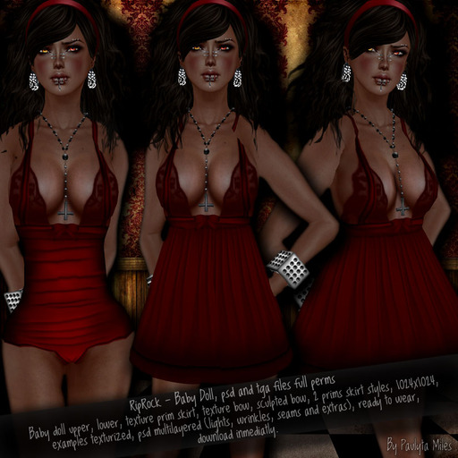 RipRock - Baby Doll , psd and tga full perms