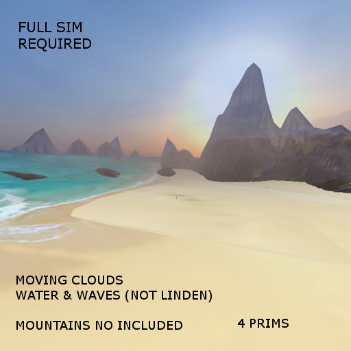 *AF* Enchanted Beach Environment Skydome