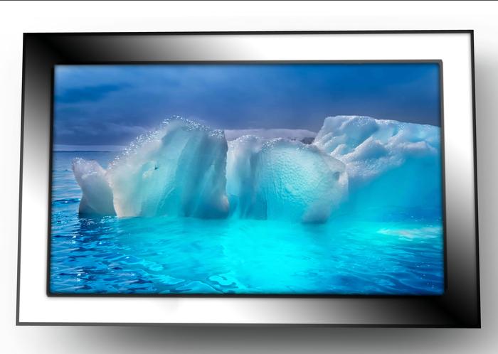 Iridescent Ice Float