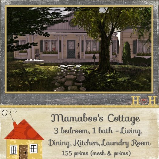 .Happy Homes. Mamaboo's Cottage {Rezzer}