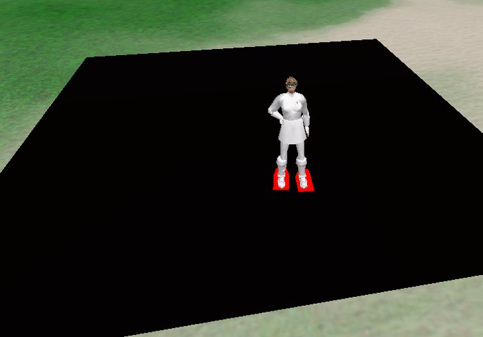 Invisiprim backdrop floor