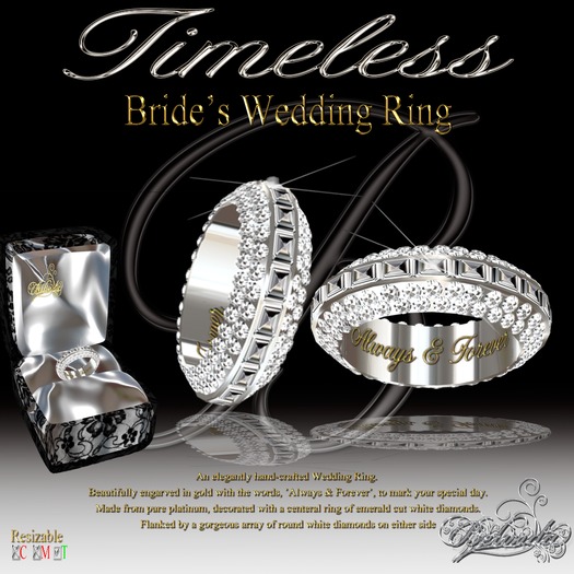 Gothic Romance - Engagement Ring - Onyx  - GB