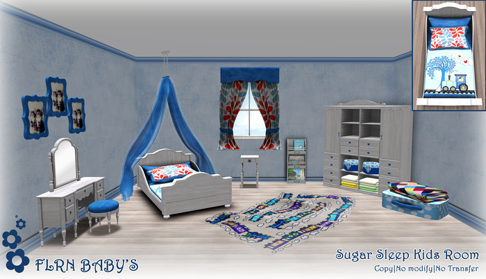 Sugar Sleep Kids Room Blue [BOXED]