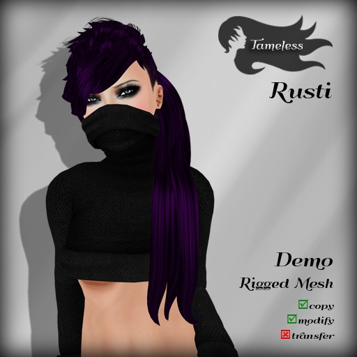 Tameless Hair Rusti (MESH) - DEMO