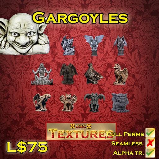 USC Textures - Gargoyles 