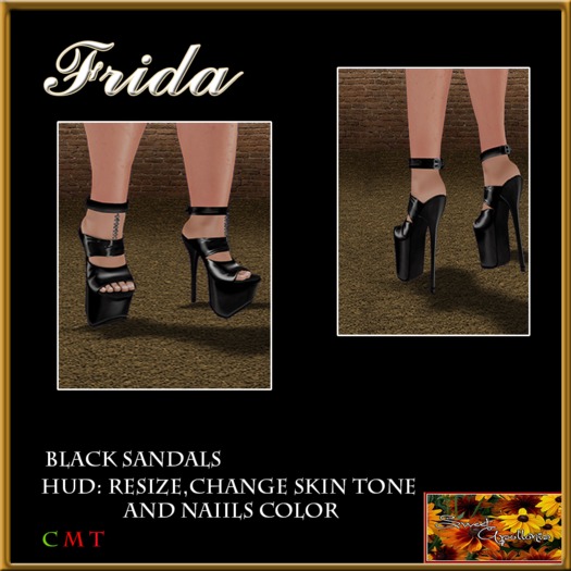 *SA* FRIDA Red Sandals