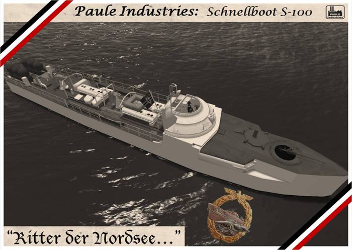 Paule Industries Schnellboot S-100 BOXED