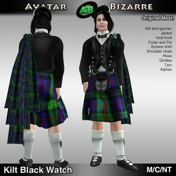black watch kilt outfit