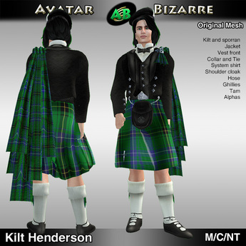 henderson tartan kilt
