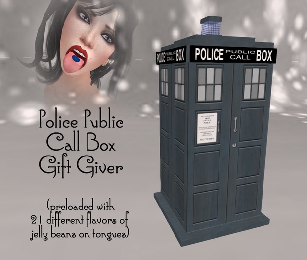 Police Public Call Box Gift Giver