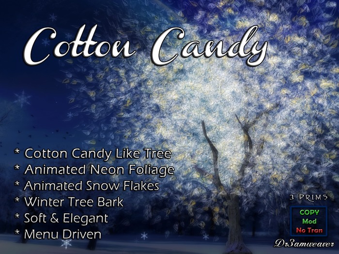 Dr3amweaver Zuckerwatte-Baum