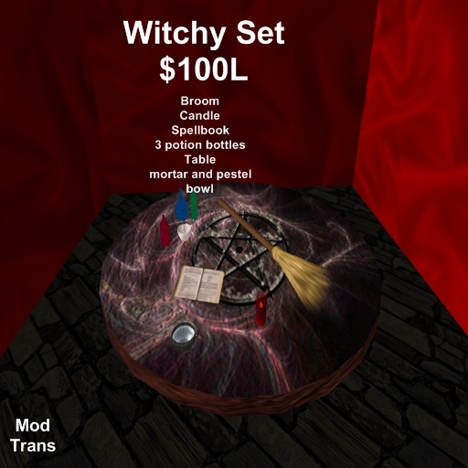 Witchy Set - 9 pieces
