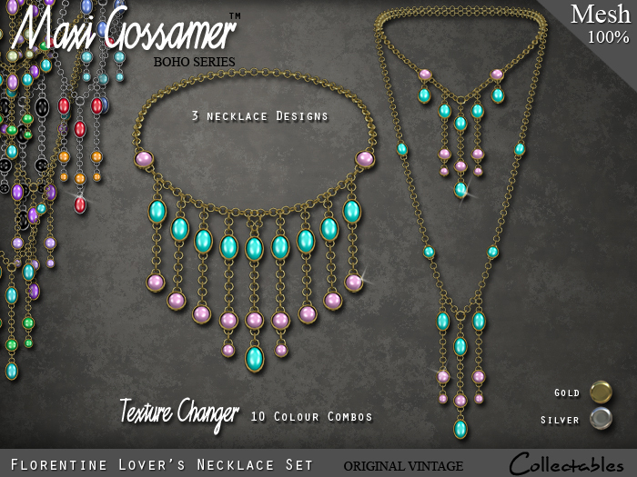 Necklace - Florentine Lovers