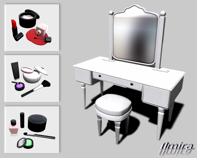 {XO} Full Perm Amira Vanity & Makeup