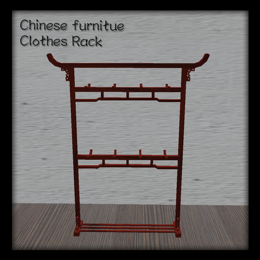 Second Life Marketplace !!Chinese furnitue Clothes Rack