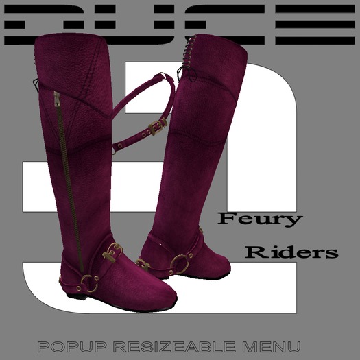 #2::DUCE::2# Feury Rider BLACK