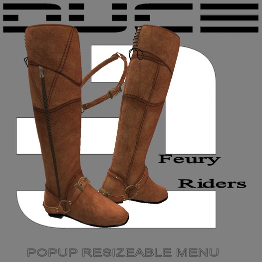 #2::DUCE::2# Feury Rider BLACK