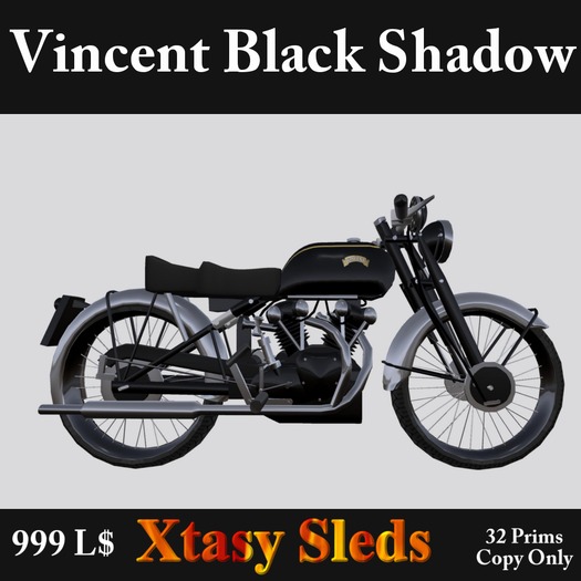 Vincent Black Shadow