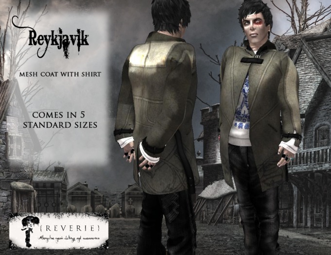 {REVERIE} Mesh Coat - Reykjavik