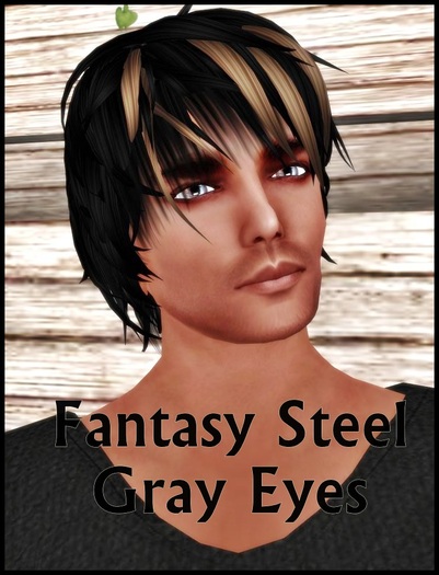 Fantasy Steel Grey Eyes