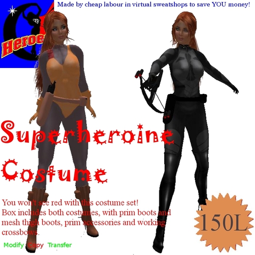 Heroes Clobber Red (inspired by Scarlett)