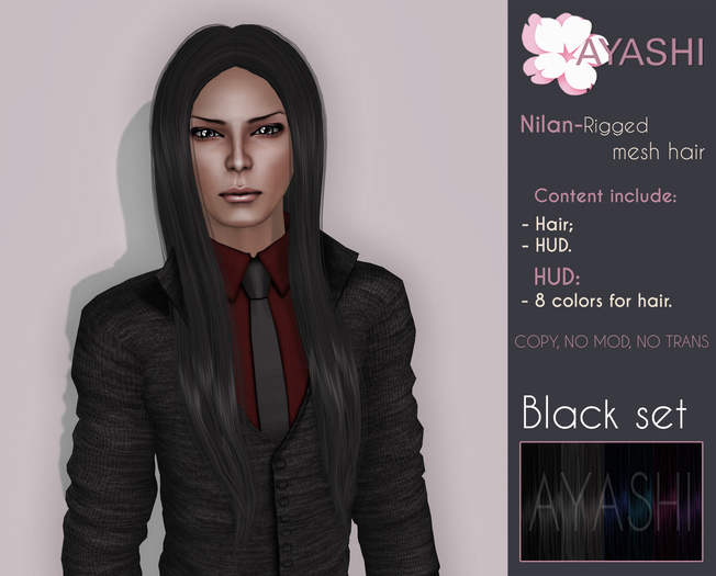 [^.^Ayashi^.^] Nilan-black set