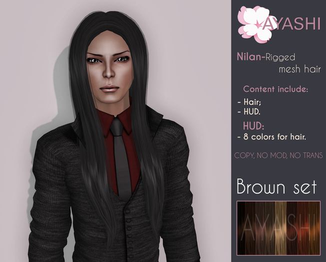 [^.^Ayashi^.^] Nilan-brown set