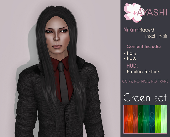 [^.^Ayashi^.^] Nilan-green set