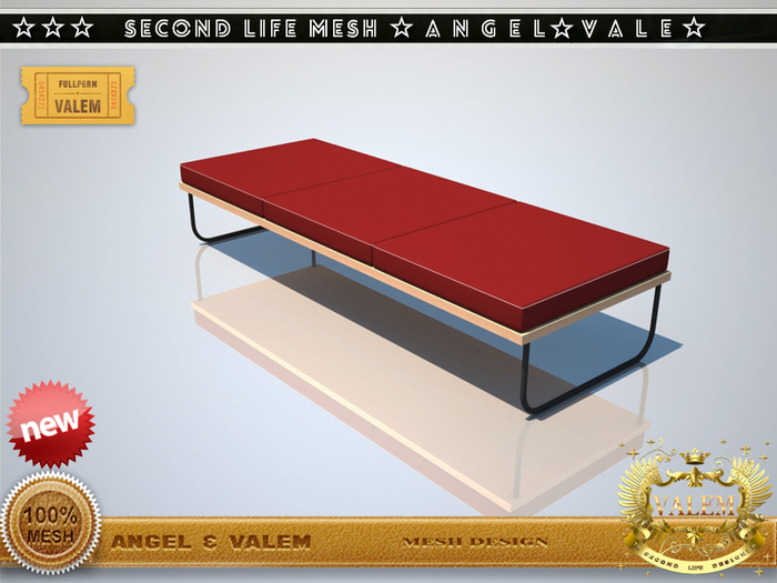 .::VaLeM::.Full Perm Mesh Sofa