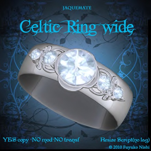 *JaqueMate*-celtic ring wide(box)
