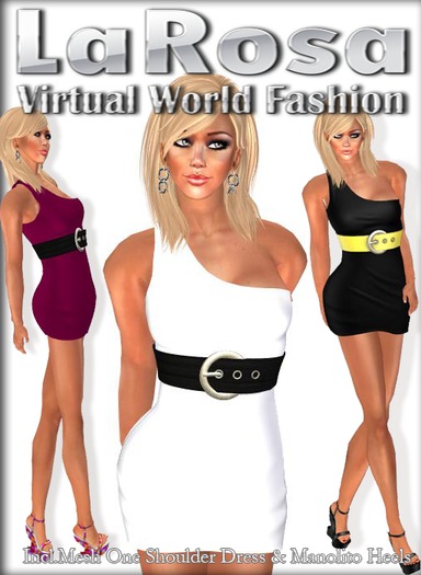 LaRosa Mesh One Shoulder Demo