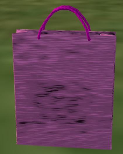Pink gift bag