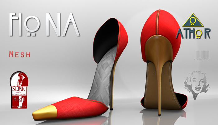 *ATHOR* - FIONA_red_sole nude