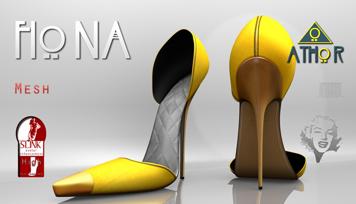 *ATHOR* - FIONA_yellow_sole nude