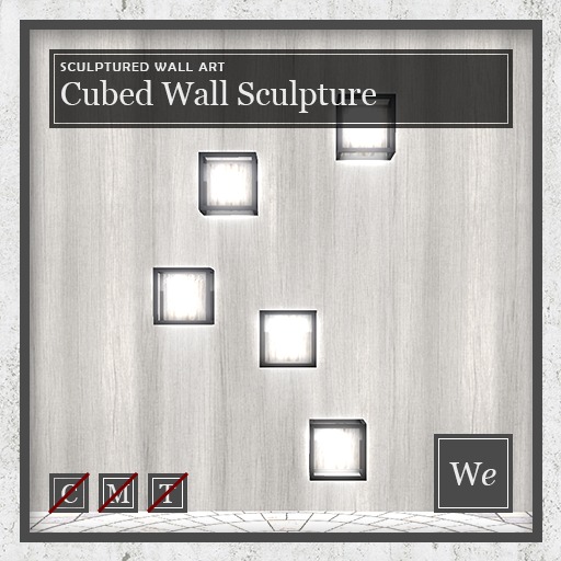 Cubed Wall Sculpture