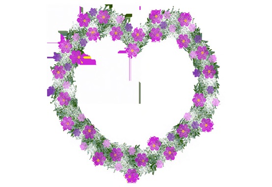 Cheap willow heart wreth tip Jar with rotate