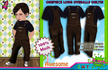 [SKTD] Toddleedoo Awesome Crew Full Mesh Overalls LONG